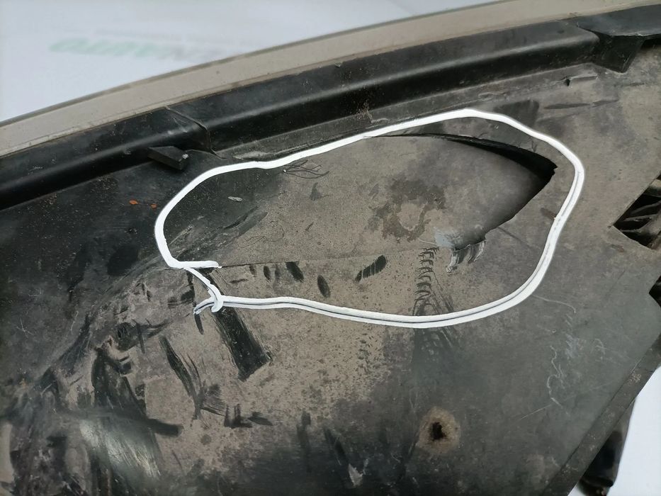 Ótica / farol direita PEUGEOT 206 (2A/C)