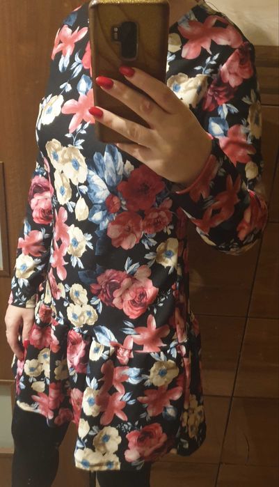 Sukienka w kwiaty