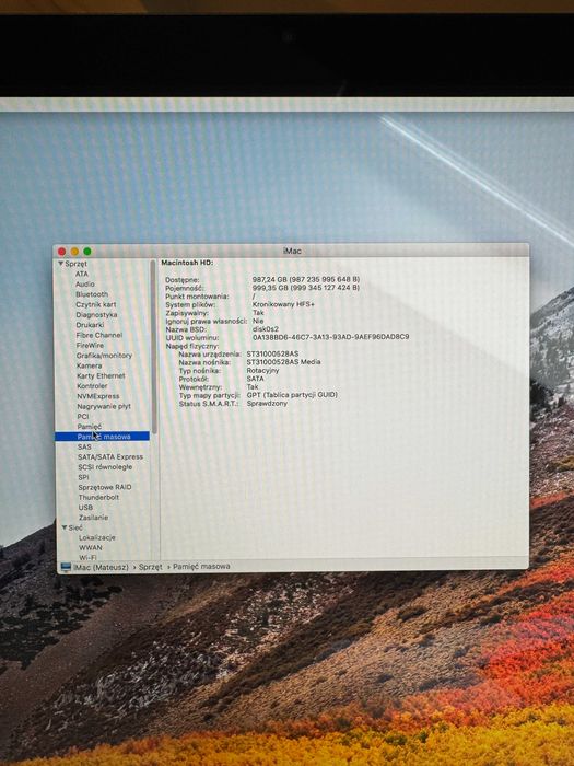 Apple iMac 27” (mid 2011) Intel Core i5 12GB RAM