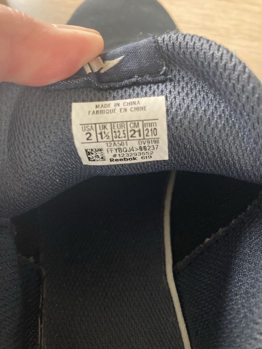 Buty reebok 32,5