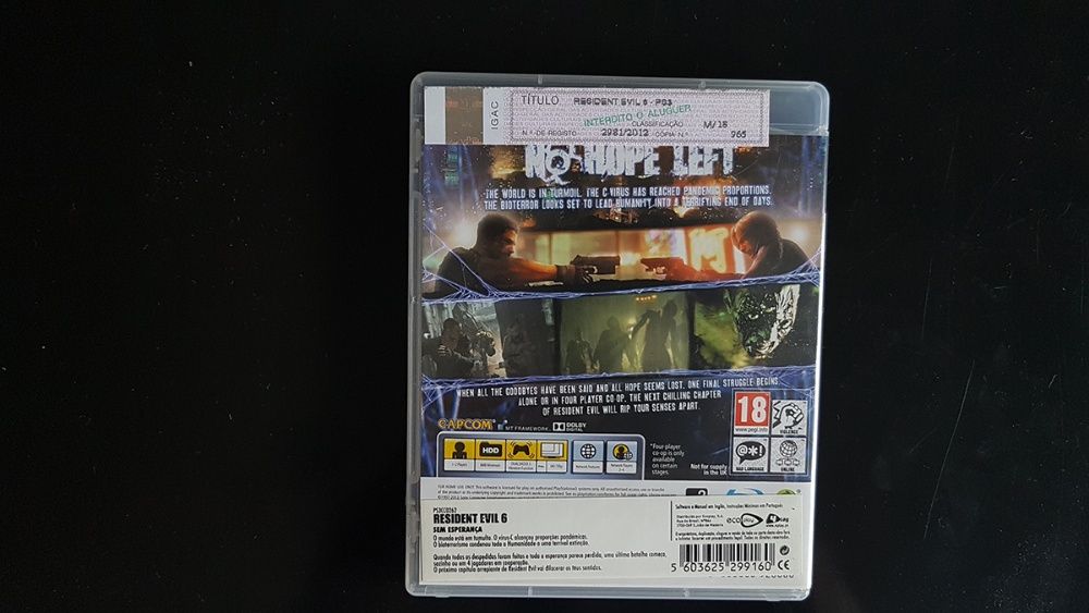 Resident Evil 6 - Ps3