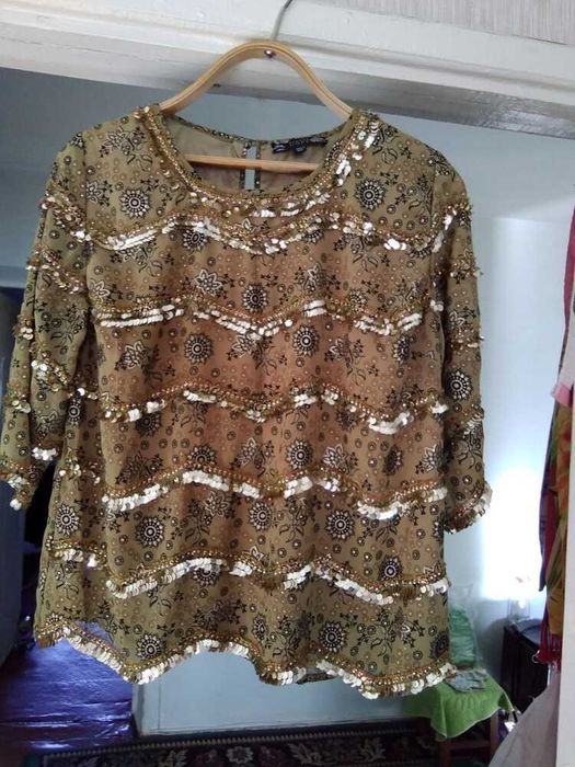 Новиночки! класна ошатна блуза ботал. розміри 54