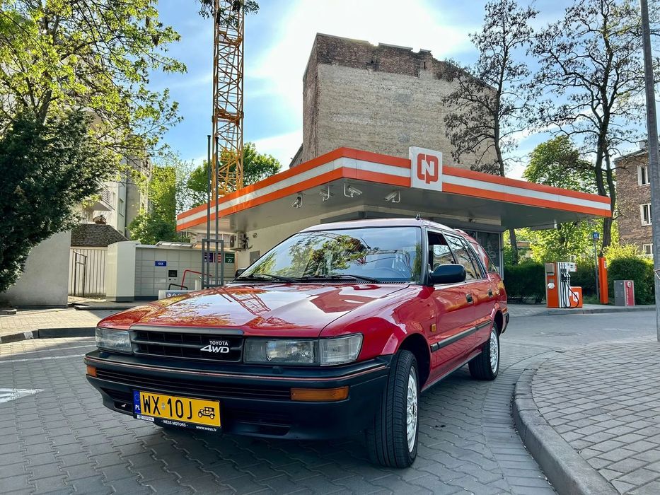 Toyota Corolla 4WD jedyna 4x4 zabytek, sprowadzona z Laponii