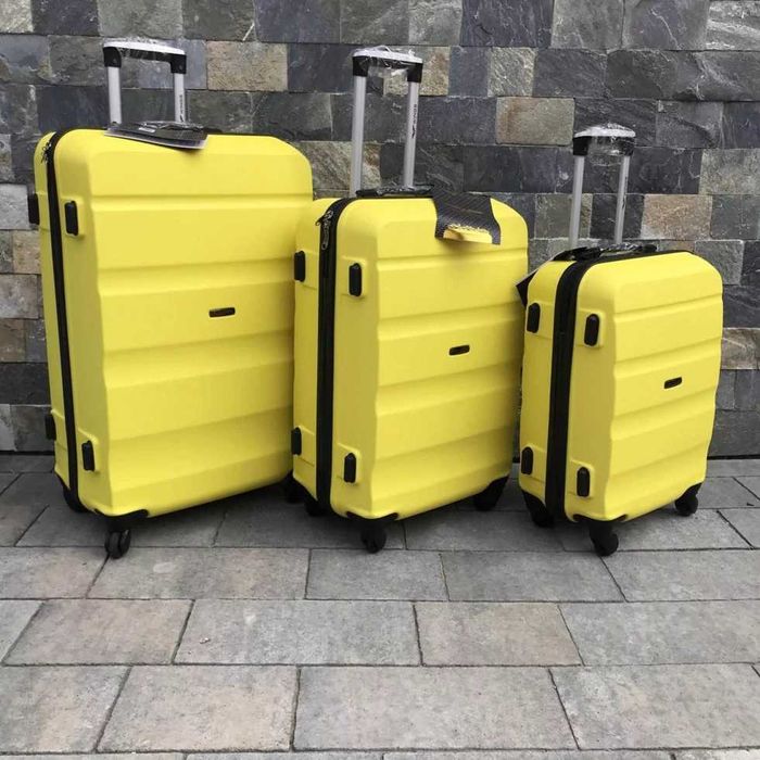 Є різні моделі! Чемодан Валіза для подорожей Сумка Wings AT01 orange