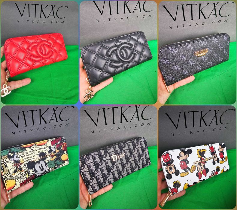 Portfele Damskie Michael Kors Christian Dior Premium portfel Guess