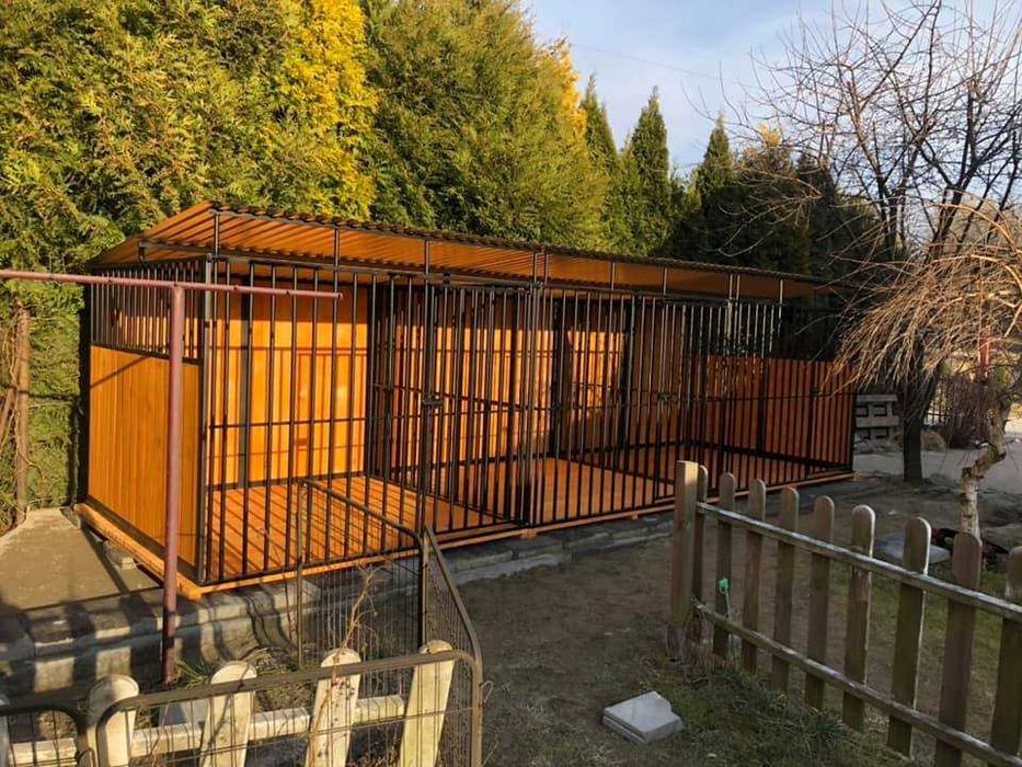 Kojec dla psa / konstrukcja stalowa_TRANSPORT