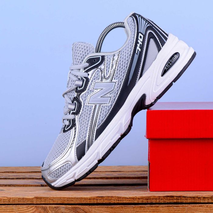 (2366) Акція! Кросівки New Balance 740 сірі (41-46) нб NB ню беленс