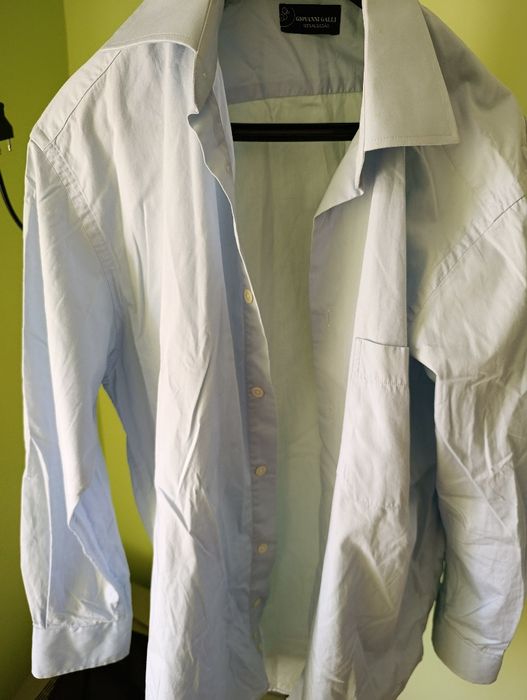 Camisa Giovanni galli azul