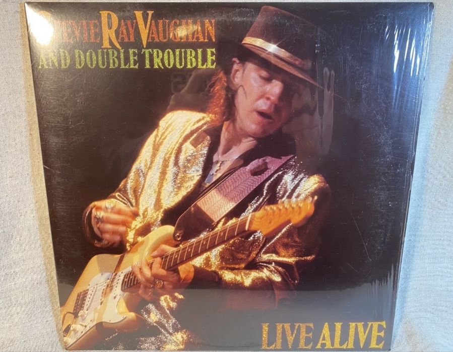Stevie Ray Vaughan Live Alive 1st press 1986 Epic sealed USA
