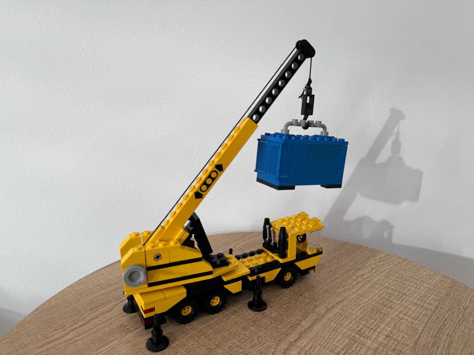 LEGO Town Classic 6361 City Mobile Crane Żuraw Dźwig 1986 Budowa