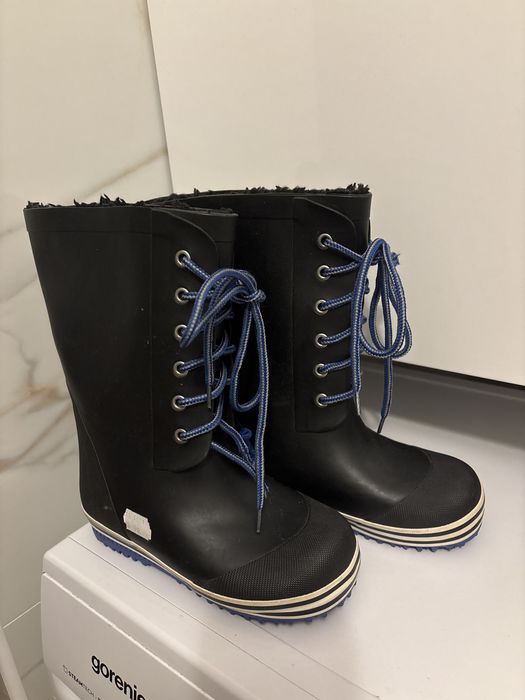 Kalosze ocieplane chłopięce