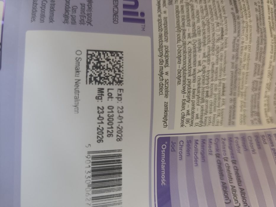 Nutramil Protein żywność medyczna