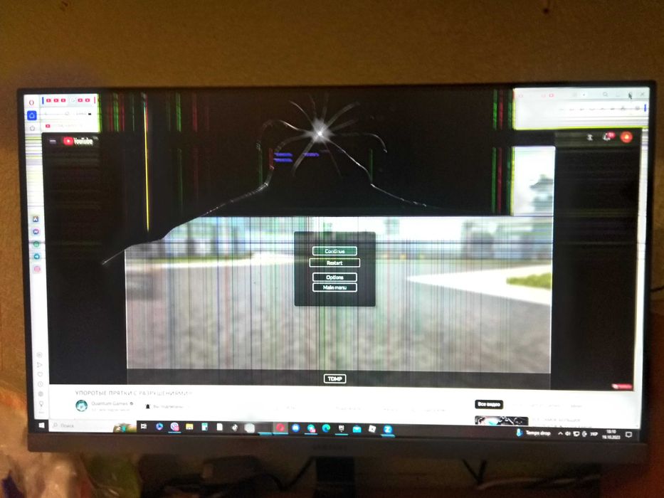 Монитор Samsung 23.8" S24R350 Dark Silver