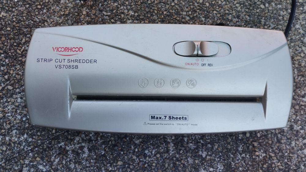 Máquina para destruir papel