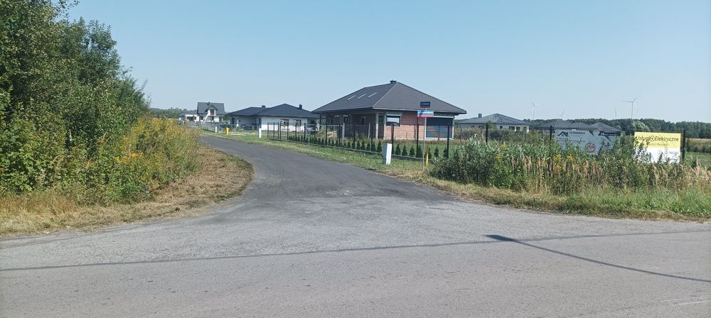 Działka budowlana 17,5/ 35 arów przy trasie Tomaszów-Ruda Wołoska