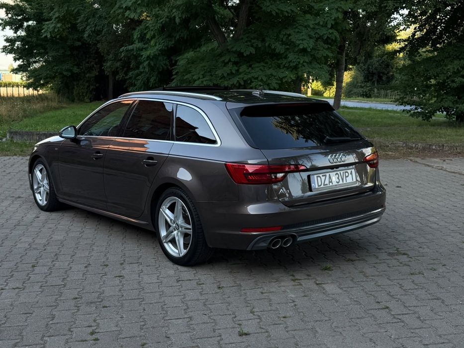 Audi A4 B9 2.0 TDI 190KM 3X S-Line Virtual Panorama Full Led S-Tronic