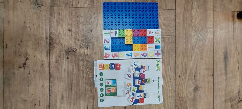 Biobuddi Klocki edukacyjne- Cyferki