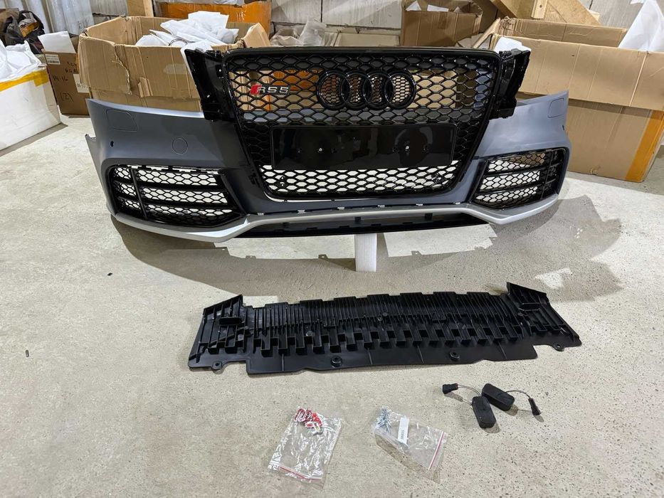 Бампер а5 RS ауді А5 Бампер audi a5 решетка AUDI S5 07-11год RS5 A5