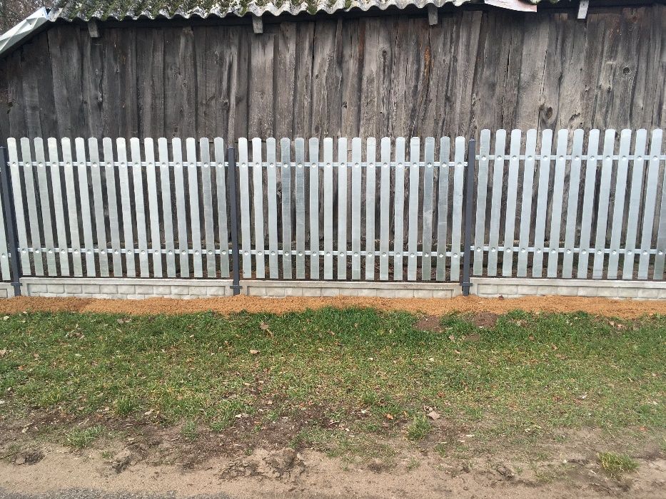 Sztachety metalowe gruba blacha