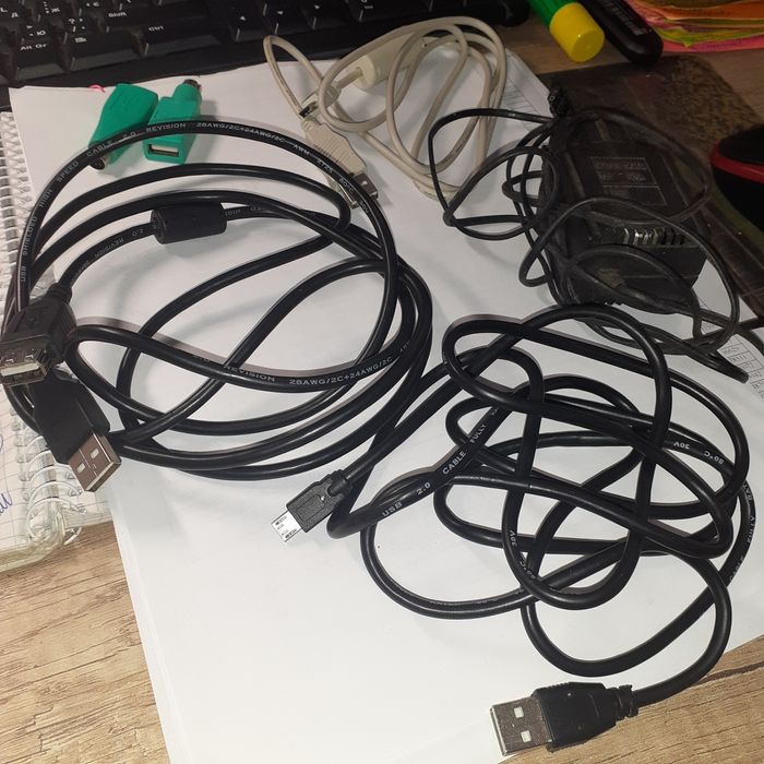 Зарядки Наушники для телефона, usb кабеля одним лотом