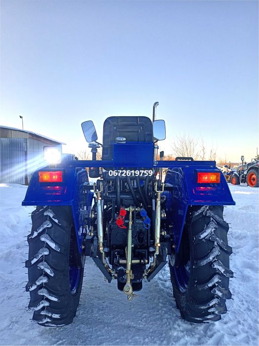 Мінітрактор колісний ДМТЗ 255 B (синій) доставка безкоштовна під двір