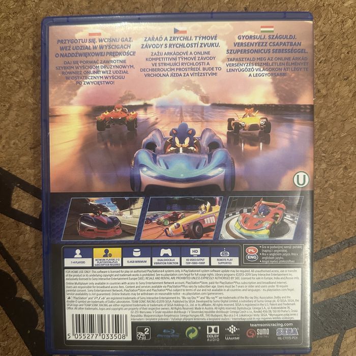 Gra Team Sonic Racing PS4/PS5