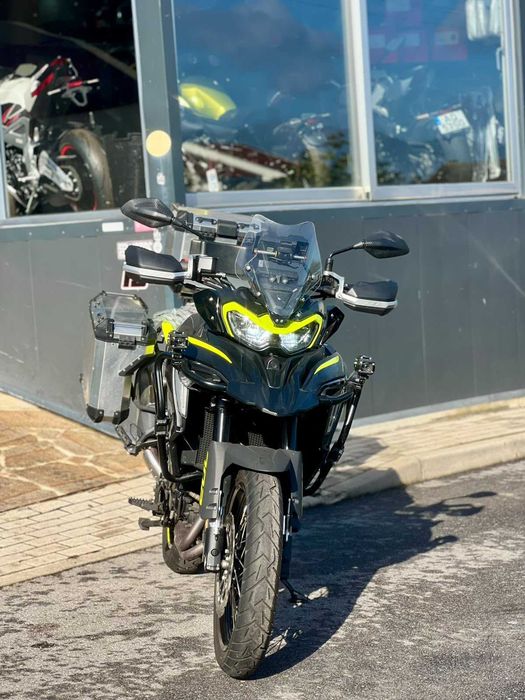 Benelli TRK 702 X Oportunidade Usado – Full Extras, Cinza/Amarelo – GGMOTOS
