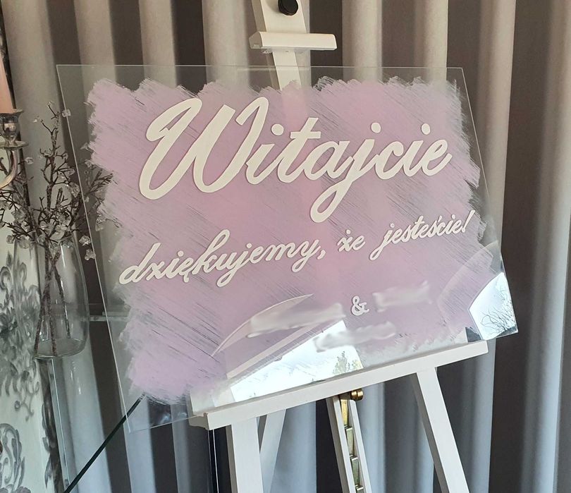 Dekoracje szklane na wesele