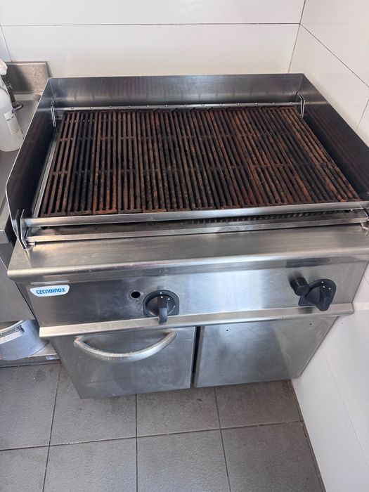 Grelhador de água tecnoinox a gás natural industrial