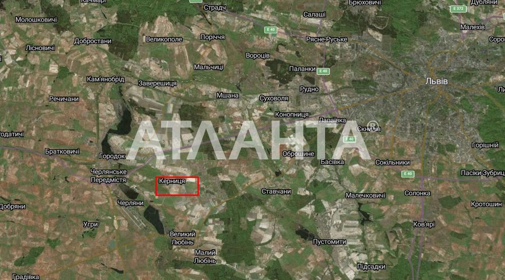 Продаж земельної ділянки с.Керниця, поруч з м.Городок