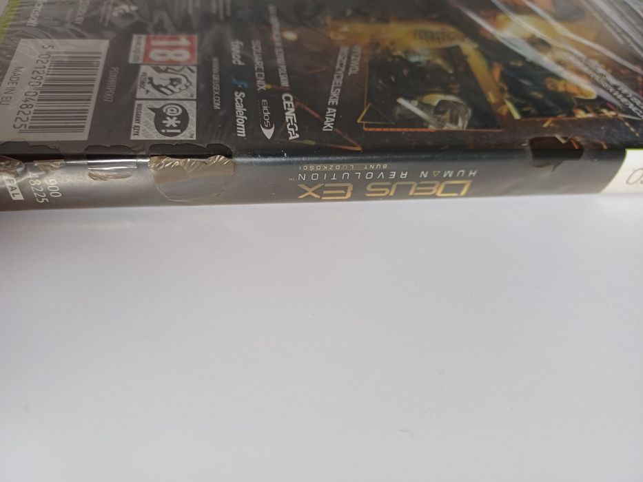 Deus Ex Bunt Ludzkości XBOX 360 Nowa Polskie wydanie