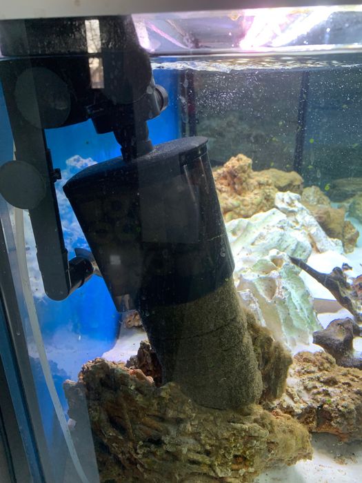 AQUAEL akwarium owal 320 litrów ze sprzętem i stolikiem