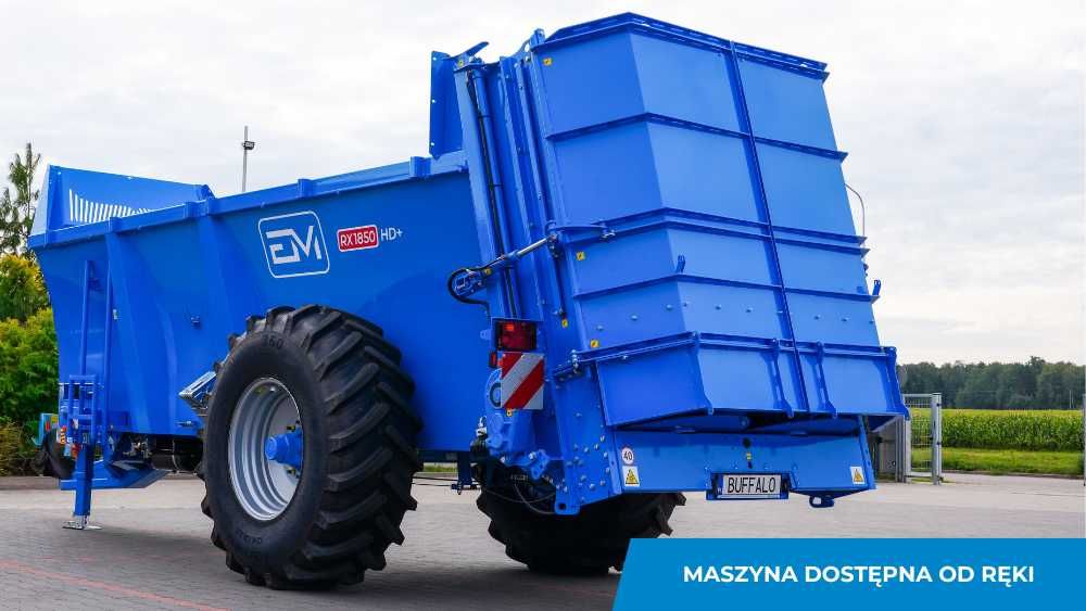 Rozrzutnik obornika | EM BUFFALO RX1850 HD+ | 18 m³ | DOSTĘPNY OD RĘKI |