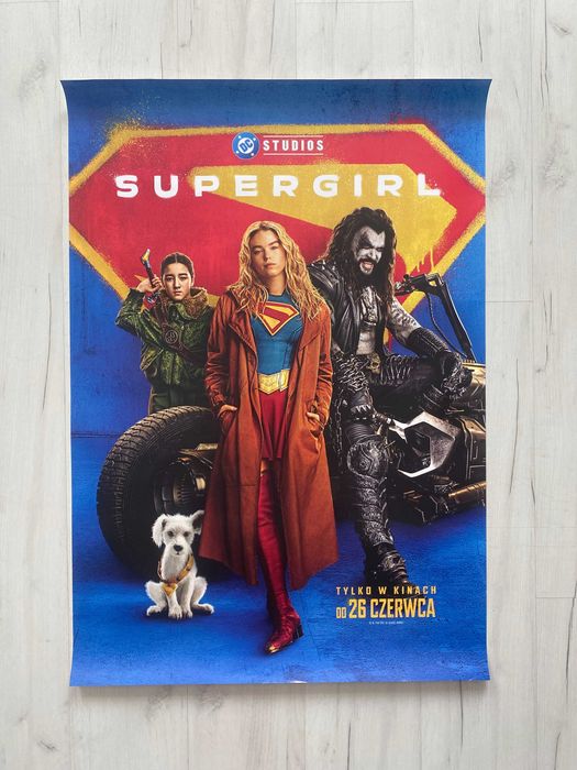 Plakat filmowy "Supergirl"