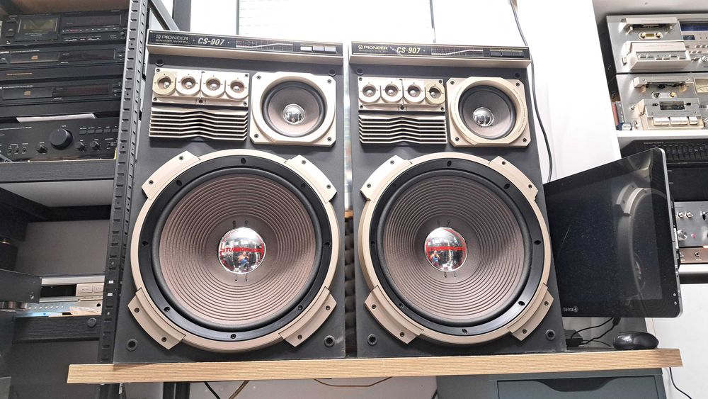 Kolumny Pioneer CS-907 top model serii bas 40cm