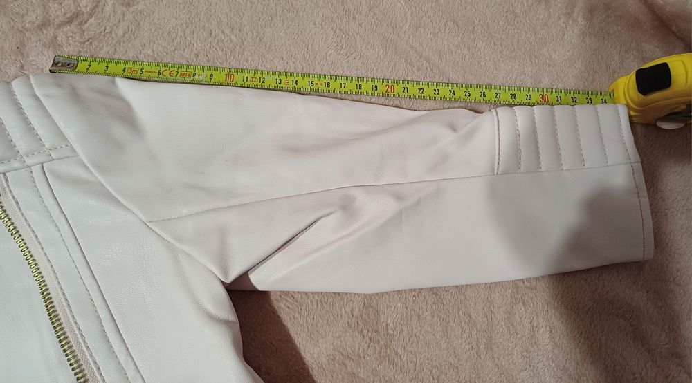 Kurtka dziewczęca rozm 104, h&m eko-skóra (3-4 lata)