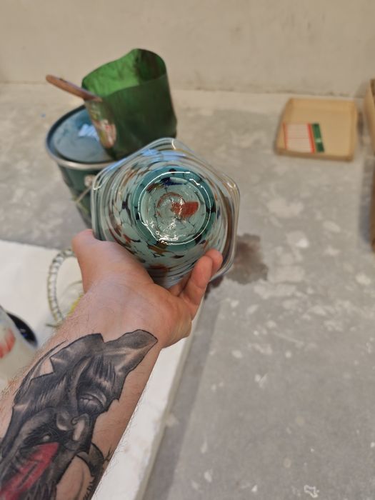 Miseczka kolorowa prl