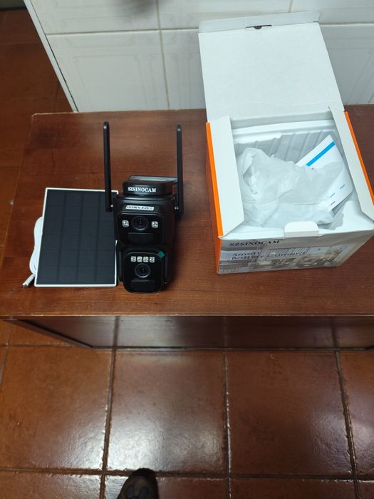 Câmara de Vigilância 4G Solar SZSINOCAM QW8 - Sem Fios (Nova)