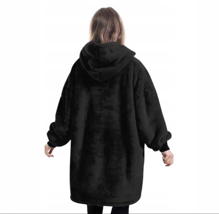 Bluza koc oversize „Futrzak” – ciepło i wygoda