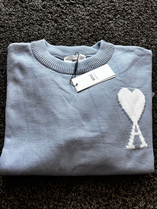 Camisola malha AMI azul clara