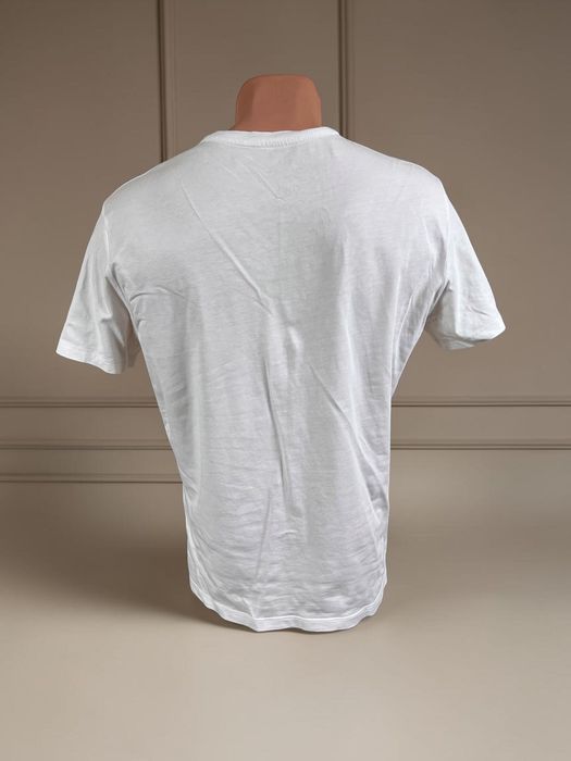 Armani Exchange roz. M męki biały t-shirt koszulka 100% bawełna white tee 100% cotton AX