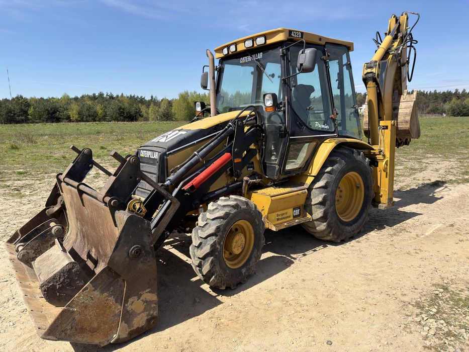 Caterpillar 432D premier 5 biegow koparko ładowarka cat 432d