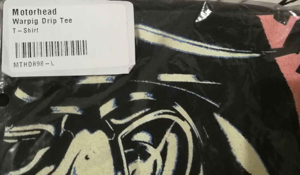 MOTORHEAD Warpig t shirt LEMMY/Snaggletooth