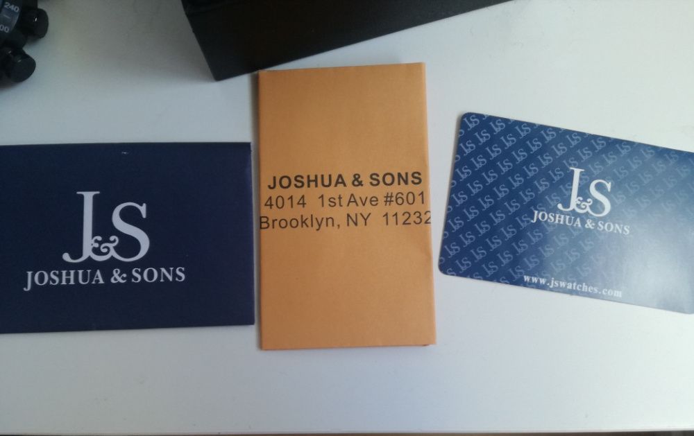 Relógio Joshua & Sons