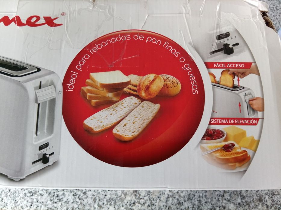 Torradeira Moulinex Uno nova 3 anos de garantia