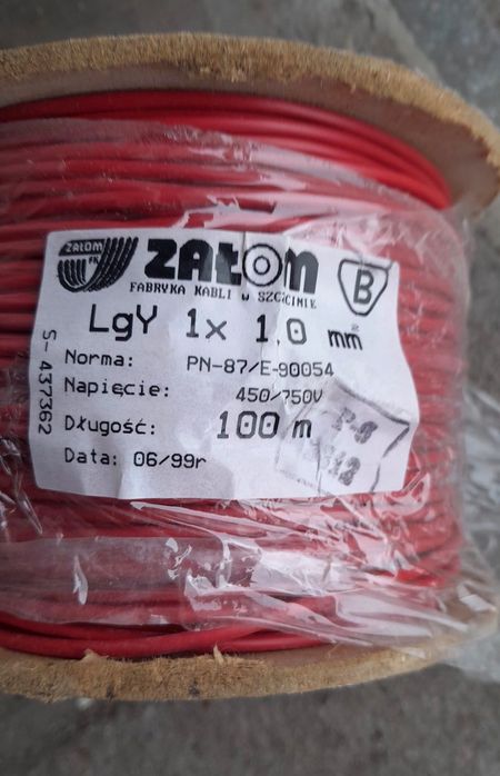 Kabel 1x1.0 mm 100m