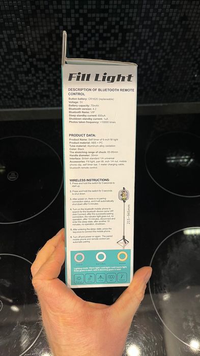 Ring Light + statyw selfie tripod P40D – NOWY | 60 zł