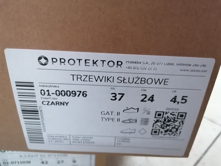 Buty skórzane taktyczne, służbowe