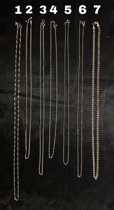 Продам золотые цепочки