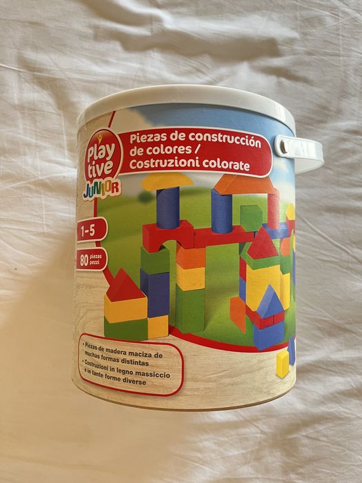 New Wooden Block Bucket